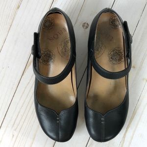 Taos Samba 2 Leather Mary Jane Velcro Sandals 8